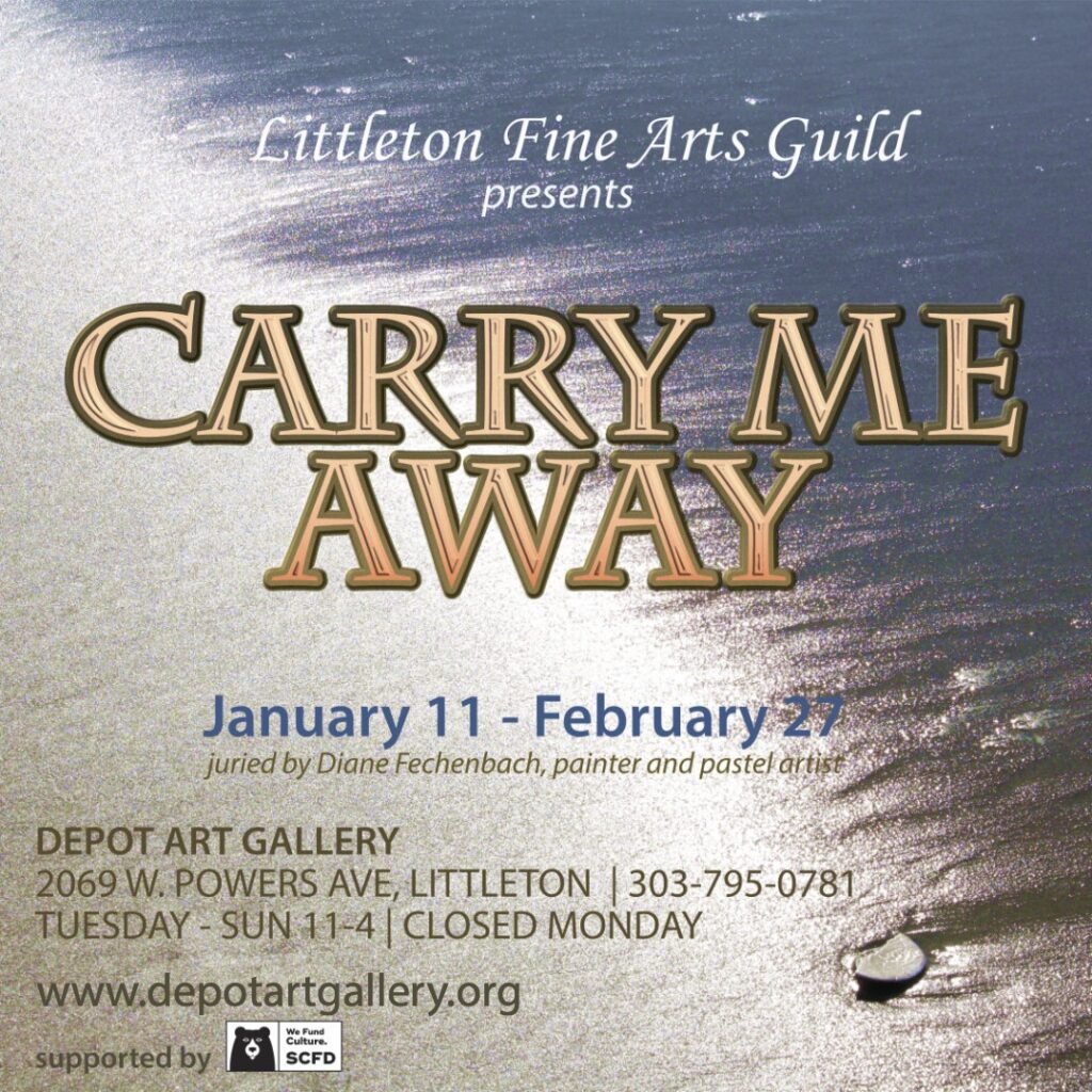 Carry Me Away Show announcement graphic